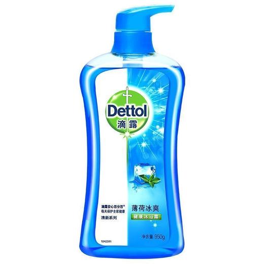 滴露 薄荷冰爽健康沐浴露 950g/瓶 商品图0
