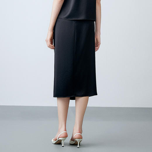 EITIE爱特爱夏季新款高腰显瘦气质半身裙7706403 商品图4