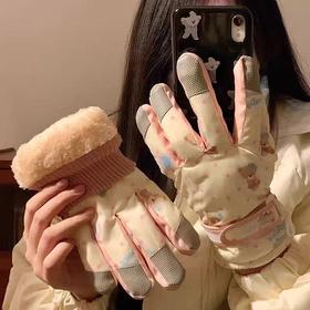 <曾小咸推荐> 可爱小熊防风滑雪手套 日常88/件 活动价39.99/件！【预售款，预计3-15天发货】