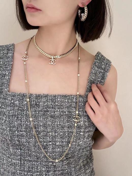 香奈儿24春夏最新款系列链条吊c项链（XTY） 商品图1