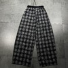 B加绒黑白格子休闲裤 冬季 091174620675 商品缩略图2