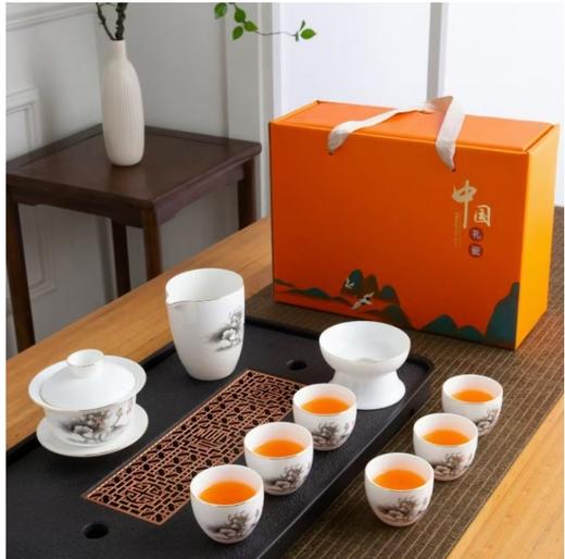 10头牡丹壶茶具 商品图0