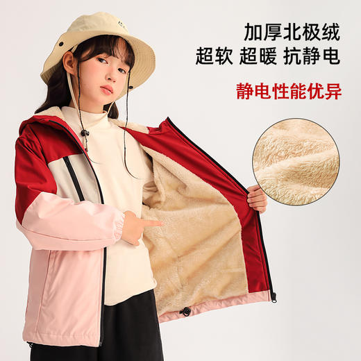 【预售一周】龙之涵“羽绒平替”加厚冲锋衣 商品图4