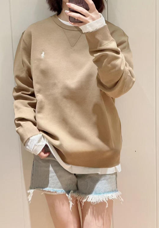 【断码捡漏】 加绒卫衣 RL 拉夫刺绣小马 圆领加绒卫衣 商品图12