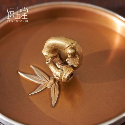 臻宝堂银壶999纯银烧水壶纯手工雕刻煮水壶足银家用茶具铜包银壶流金岁月清风壶1000ml 商品图3