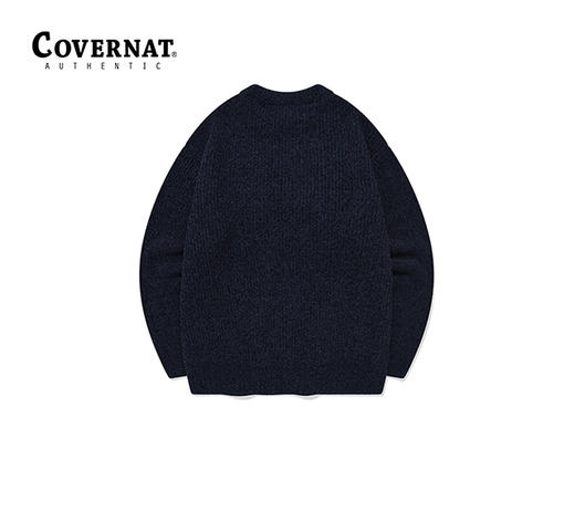 Covernat秋季针织套头毛衣男女同款外套毛衣CO2303KT07 商品图3