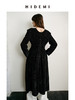 HIDEMI 节日系列极简设计感前后两穿纽扣式宽肩收腰长款多穿式连衣裙大衣外套 商品缩略图3