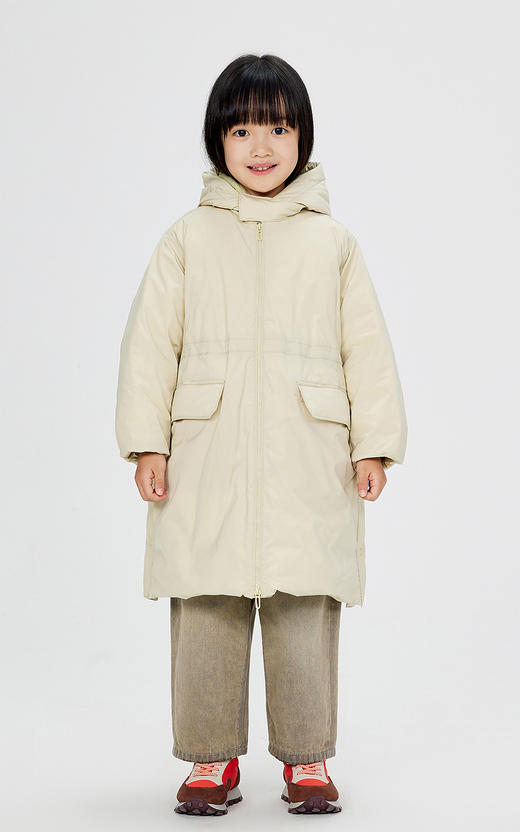 jnby   24年冬款  超长款羽绒服  1OAC10550 商品图0