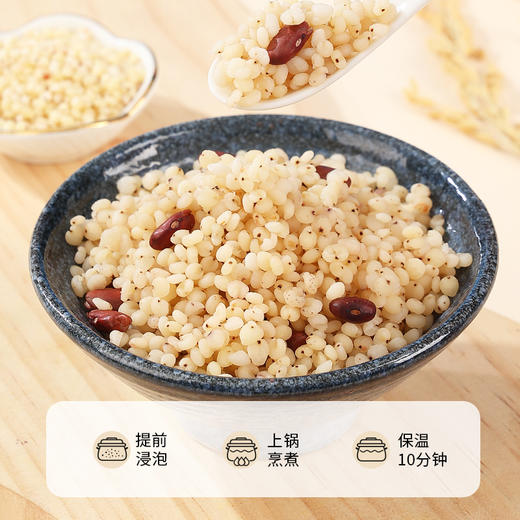 燕之坊有机香醇高粱米1kg罐装东北辽宁五谷杂粮易煮易烂 商品图9