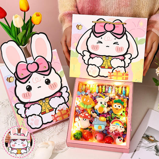 【暖冬圣诞礼】创意糖果礼盒装可爱棒棒糖棉花糖送男女生儿童生日圣诞节礼物。ry 商品图1