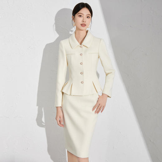 高腰显瘦千金感两件套高级感小香风套装 商品图1