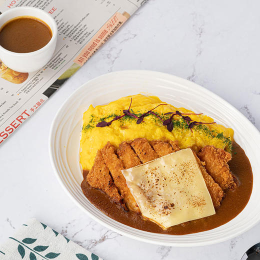 爱唐扬冷冻咖喱酱1kg商用蔬菜咖喱拌饭料理包外卖咖喱饭调料咖喱 商品图2