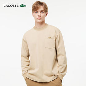Lacoste福蛇新春系列情侣款新款潮流印花圆领长袖T恤TH5562-98