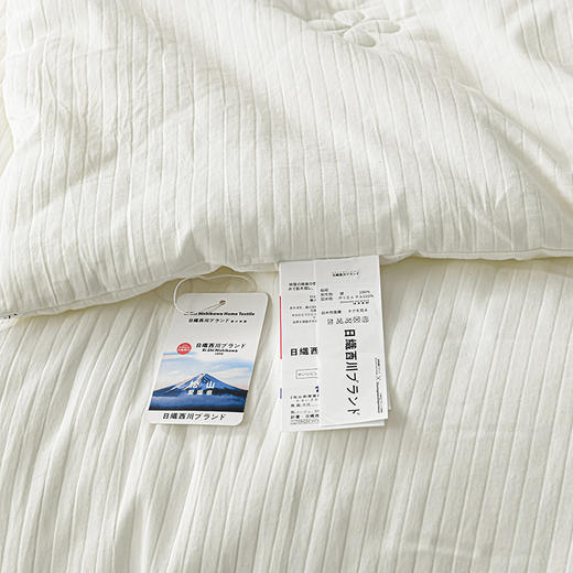 【全棉 大豆被】纯天然大豆纤维，亲肤透气，保暖轻盈。正品授权 日织西川高品质大豆被，100%原生态棉  A类婴儿60支全棉面料 商品图10