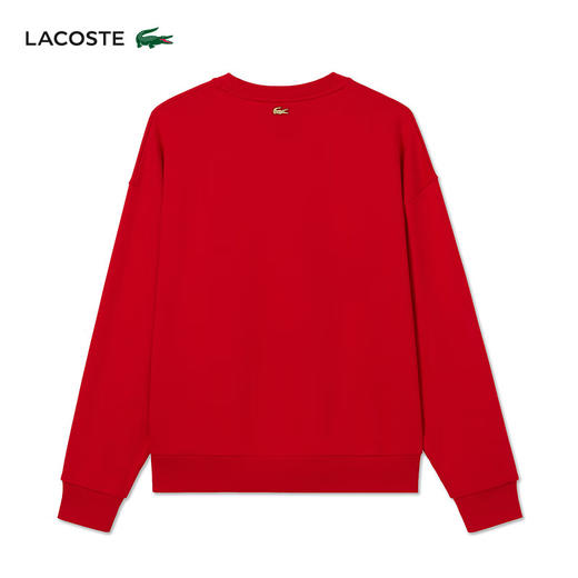 Lacoste福蛇新春系列情侣款新款潮流印花套头圆领卫衣SH6301-98 商品图3