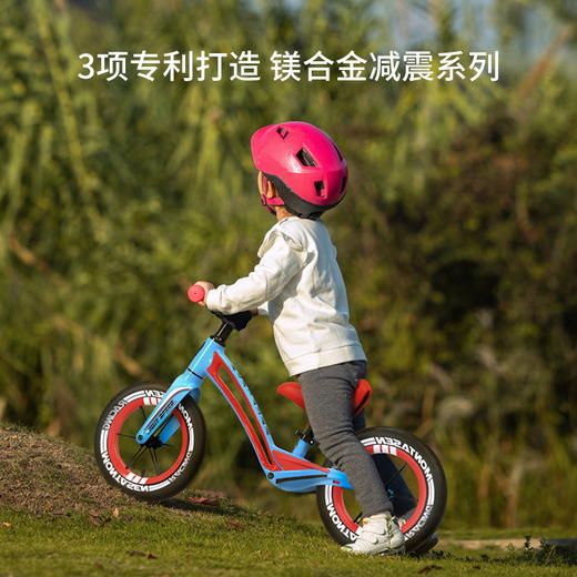 萌大圣儿童平衡车无脚踏3一6岁滑行车男女孩滑步车超轻MH03 12寸 商品图5