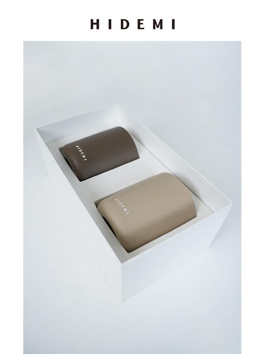 HIDEMI 节日系列「游与囿」限定款手工陶罐天然植物豆蜡系列香氛大号蜡烛礼盒套组310g*2 商品图5