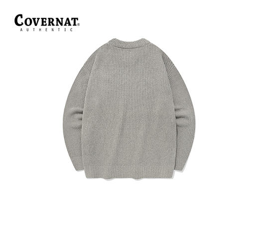 Covernat秋季针织套头毛衣男女同款外套毛衣CO2303KT07 商品图2