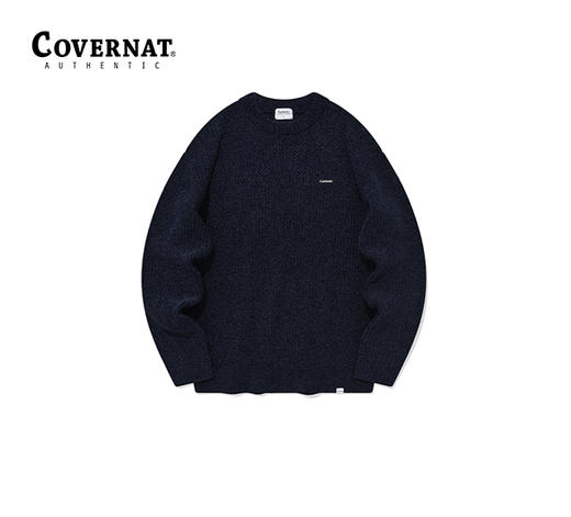 Covernat秋季针织套头毛衣男女同款外套毛衣CO2303KT07 商品图1