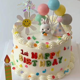 兔宝贝-周岁蛋糕