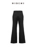 HIDEMI节日系列极简中腰款微宽松喇叭长裤超显瘦神裤 商品缩略图6
