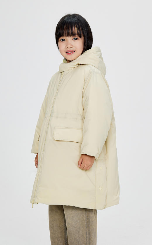 jnby   24年冬款  超长款羽绒服  1OAC10550 商品图4