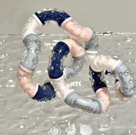 静音款！正版Tangle relax 扭扭乐解压神器 ADHD好玩具 适合图书馆办公室 商品图0