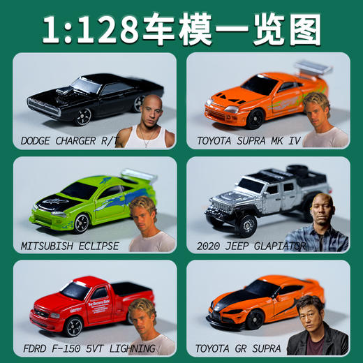 Jada佳达速度与激情电影片段巴西住宅铁路竞速场景合金车压铸微型玩具 商品图4