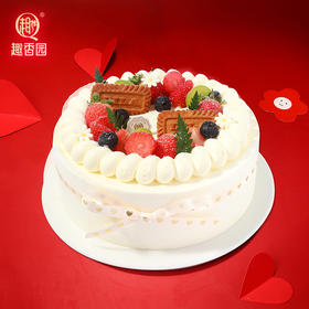 莓香四溢 乳酪动物奶油蛋糕 可加磅数