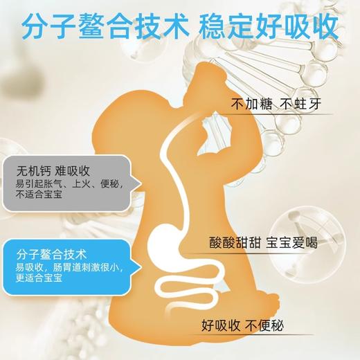 slaite新西特美国进口钙铁锌液体钙柠檬酸钙儿童钙宝宝营养包/xXT-350082 商品图4