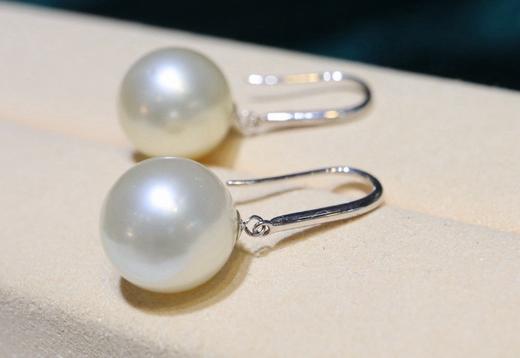 12mm-13mm澳白耳坠 商品图3