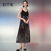 EITIE爱特爱春季新款简单大方时尚吊带连衣裙礼服7777420 商品缩略图0