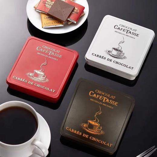 比利时加菲特使牛奶巧克力/咖啡味牛奶巧克力/77%可可黑巧克力迷你4片装20g 小小身材大大香醇 043656/043657/040553 商品图0