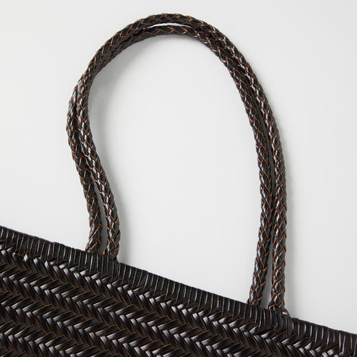 ROMI STUDIO ”自在格调“ 甄选牛皮手工编织大容量托特包 24SSB237 商品图1