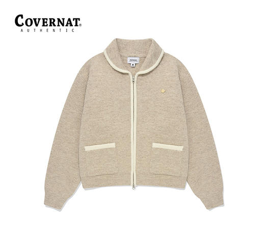 Covernat冬季新品女士拉链开衫毛衣CO2304KT82 商品图5
