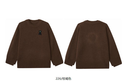 jnby  24年冬款  长袖套头毛衫  1OA312950 商品图13