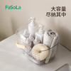 FaSoLa洗澡提篮手提浴筐浴室洗漱用品置物篮镂空沥水洗漱筐塑料洗浴篮 商品缩略图4