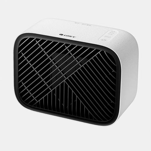 GREE格力 电暖器 NFTC-X6013A 暖风机 小巧便捷 台地两用 白+黑色 商品图1