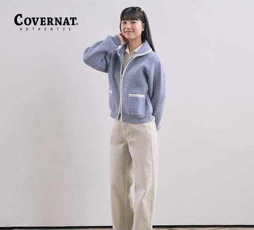 Covernat冬季新品女士拉链开衫毛衣CO2304KT82 商品图2