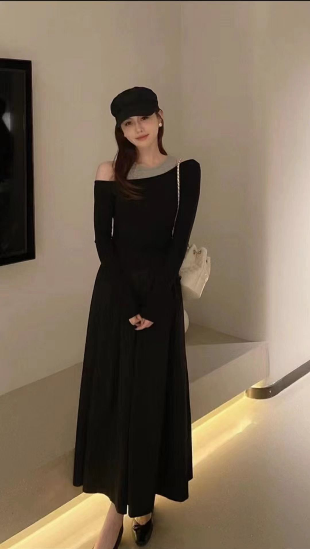 【直播专供】ENJOY秋季修身显瘦背心裙两件套 154398630