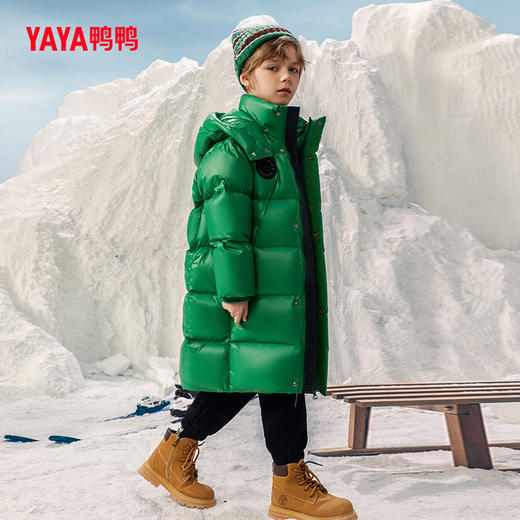 鸭鸭儿童羽绒服男女童2024冬季新款童装中大童加厚保暖防风外套 商品图6