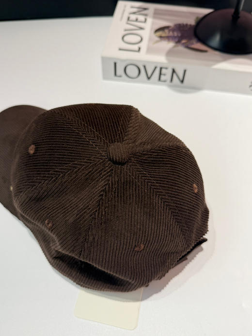 ICIC 小禾|2024新款全棉灯芯绒棒球帽 商品图9