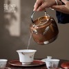 臻宝堂银壶999纯银烧水壶纯手工雕刻煮水壶足银家用茶具铜包银壶流金岁月清风壶1000ml 商品缩略图4