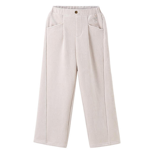 女童海岛绒保暖夹裤冬季新款安奈儿童装实体店同款AG446823 商品图6