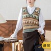 苏苏姐家松鼠提花背心手工DIY手编棒针羊毛毛线团上衣自制材料包 商品缩略图0