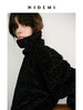 HIDEMI 节日系列极简廓形宽肩插肩袖复古设计感立领可翻领毛毛流苏感上衣前后两穿外套 商品缩略图4