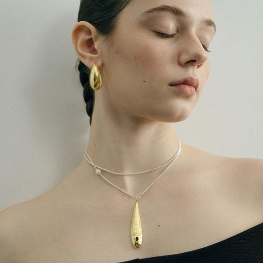 SOFT ROOM 双果荚多戴法可调节长项链毛衣链 商品图3