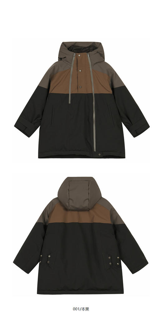 jnby   24年冬款  中长款羽绒服  1OAC11750 商品图12