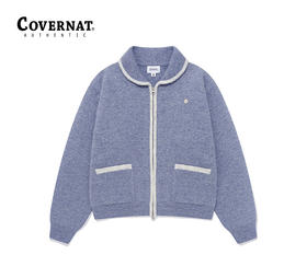Covernat冬季新品女士拉链开衫毛衣CO2304KT82