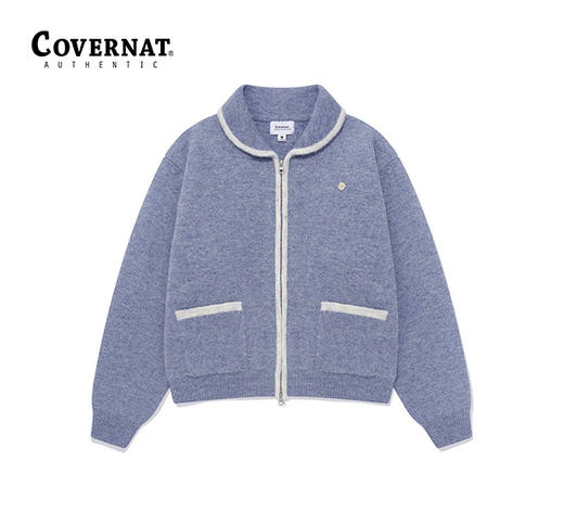Covernat冬季新品女士拉链开衫毛衣CO2304KT82 商品图0